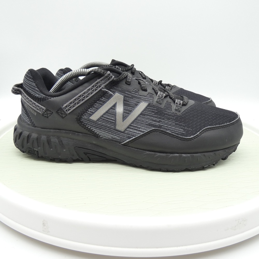 New Balance 410v6 Mens Trail Running Shoes Black Grey MT410LA6 10 4E Extra Wide - Picture 3 of 10